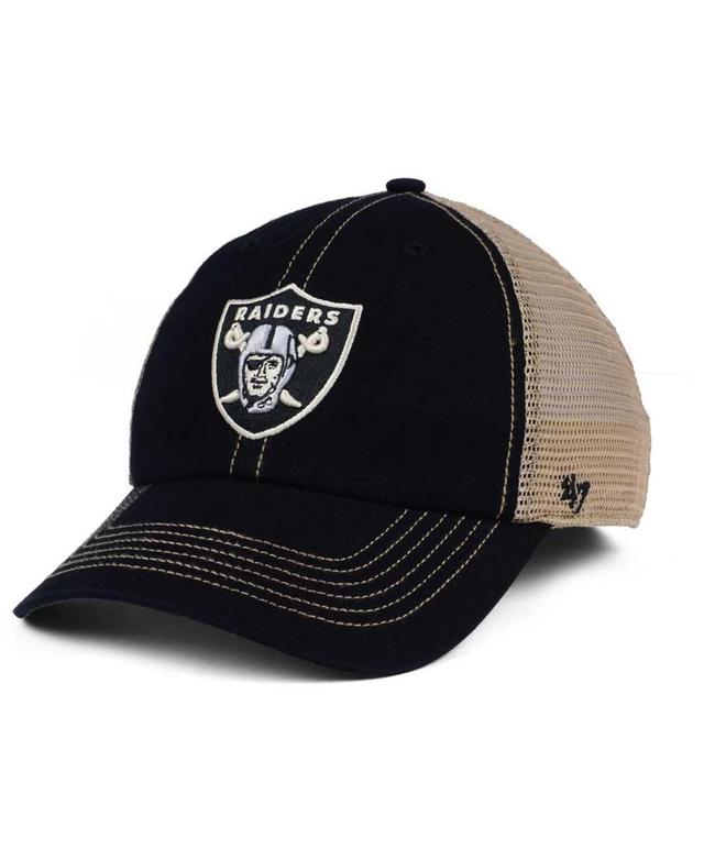 47 Brand Oakland Raiders Trawler Clean Up Cap - Black Product Image