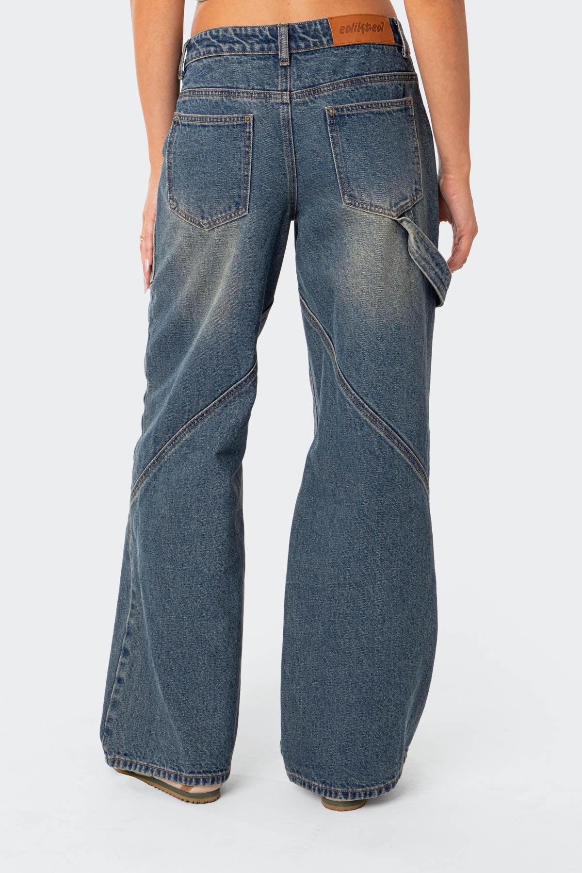 Serena Low Rise Carpenter Jeans Product Image