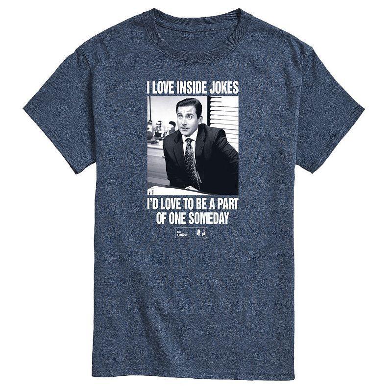 Mens The Office Michael Inside Jokes Tee Product Image