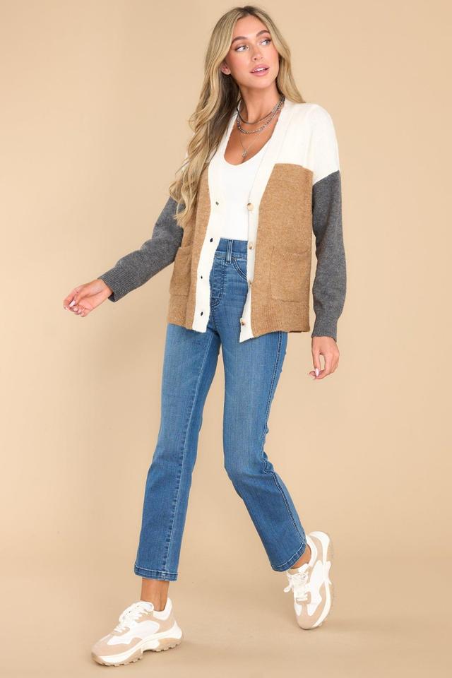 Cozy Coffee Shop Multi Cardigan Product Image