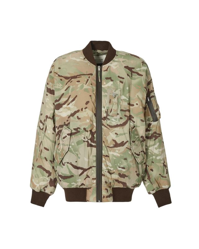 1017 ALYX 9SM | OVERSIZED CAMO NYLON BOMBER | OUTERWEAR Product Image