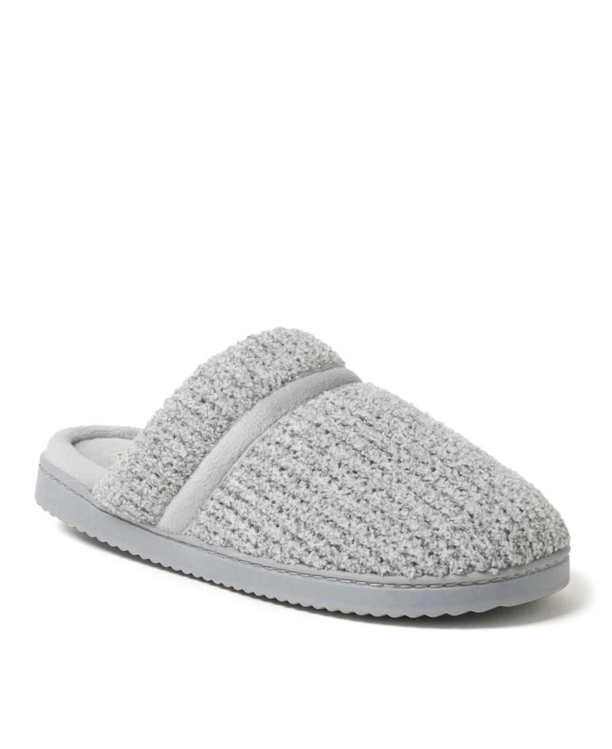 Dearfoams Serena Marled Chenille Womens Scuff Slippers Product Image