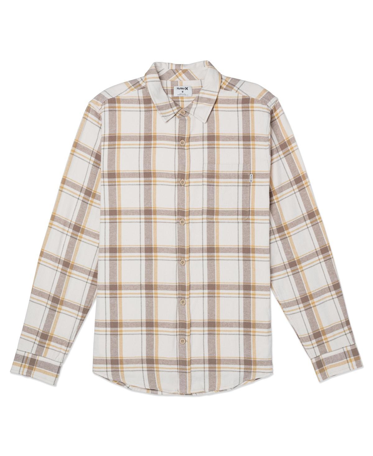 Hurley Mens Portland Flannel Long Sleeve shirt Product Image