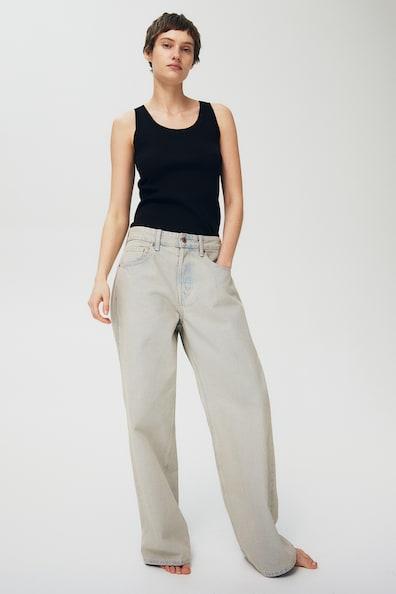 Baggy Wide Low Jeans Product Image