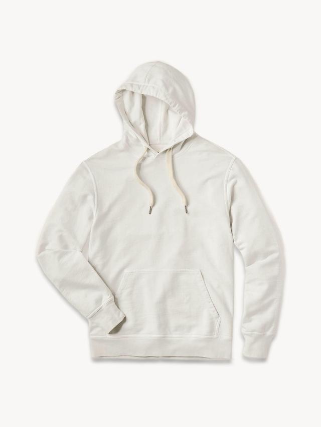 Natural Brushed Loopback Hooded Sweatshirt Product Image