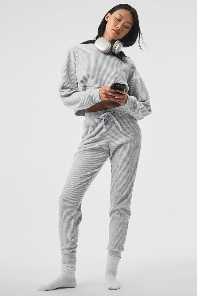 Muse Sweatpant - Athletic Heather Grey Female Product Image