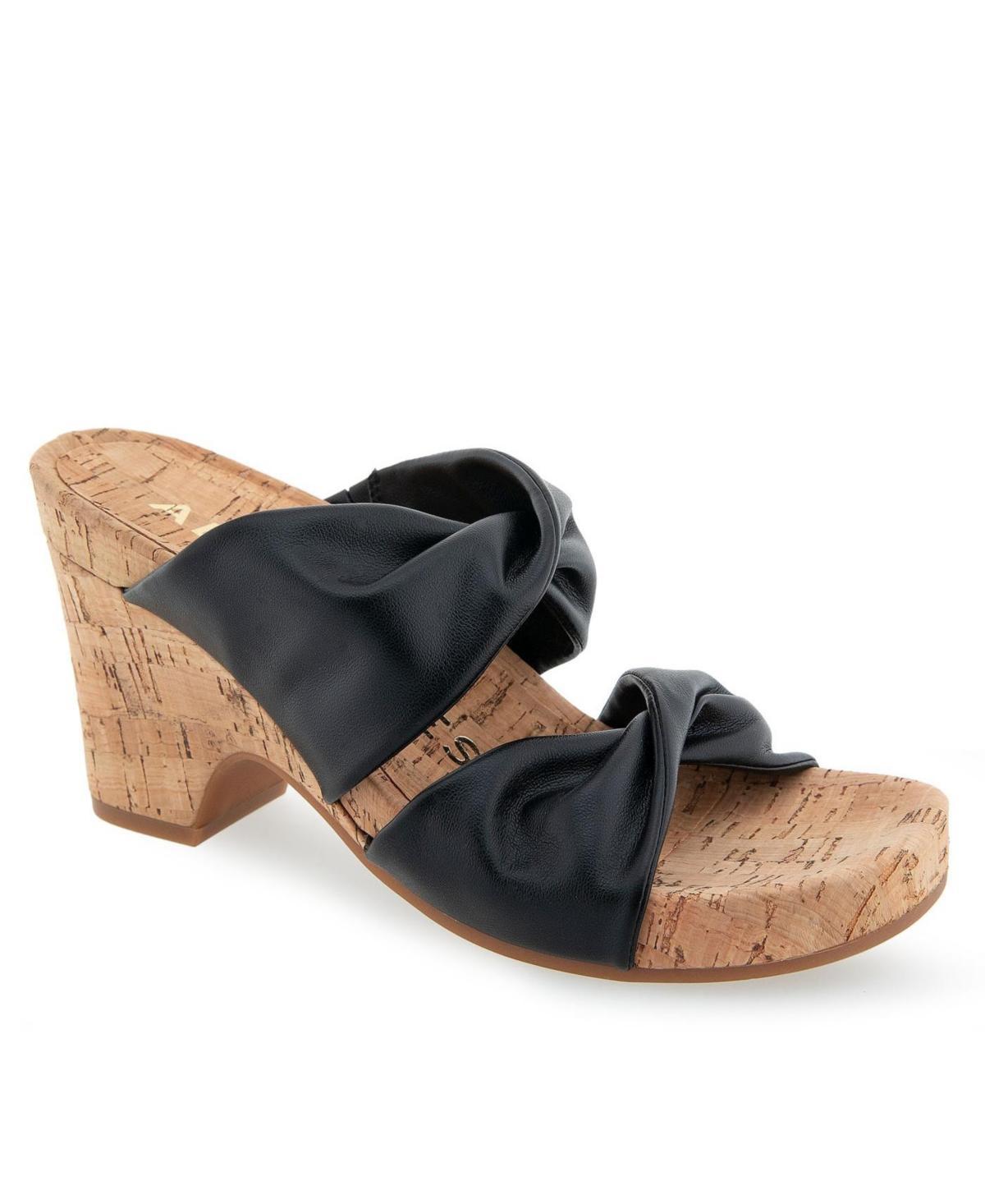 Aerosoles Mercer Womens Wedge Sandals Product Image