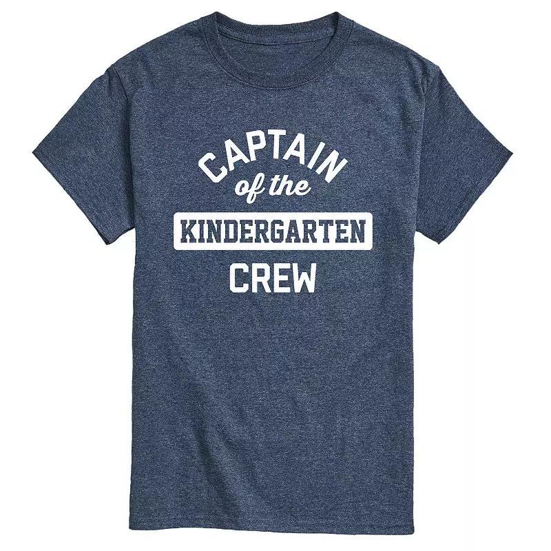 Mens Captain of Kindergarten Crew Tee Product Image