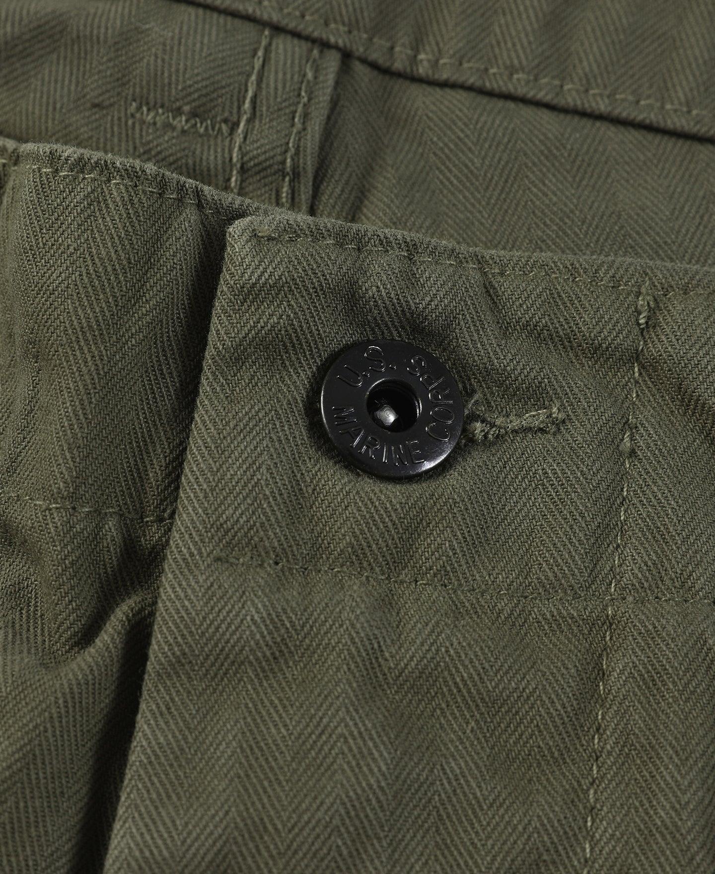 USMC P-44 Utility Shorts - Olive Product Image