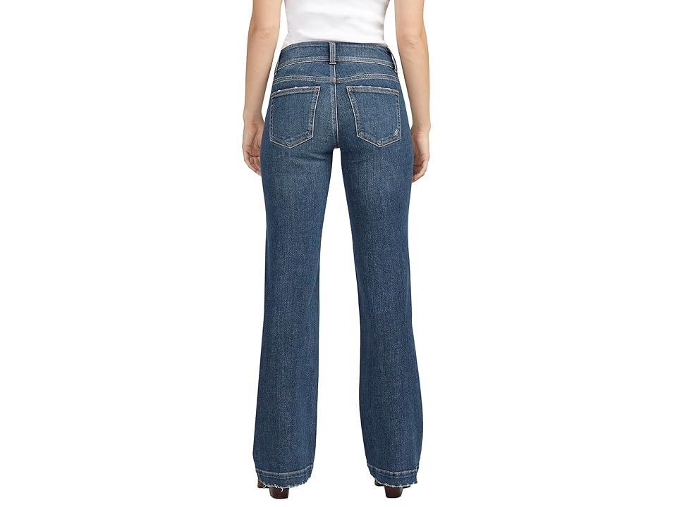 Silver Jeans Co. Suki Curvy Mid Rise Trouser Jeans Product Image