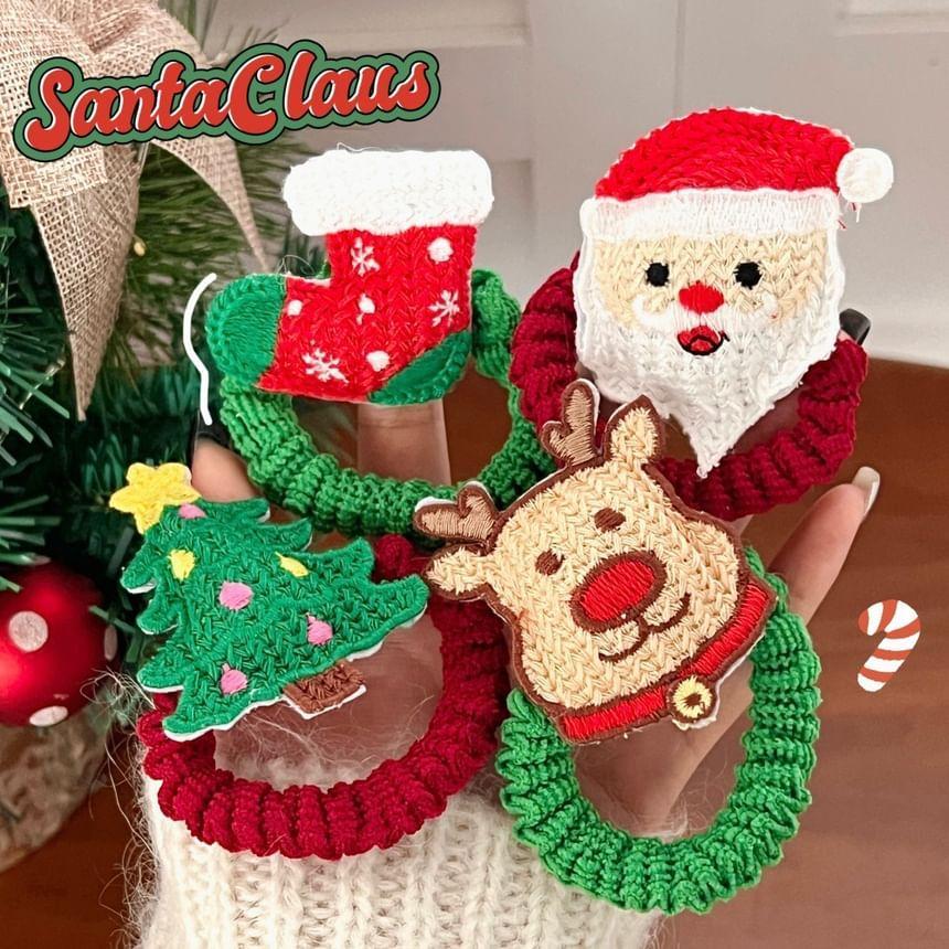 Christmas Knit Hair Tie Product Image