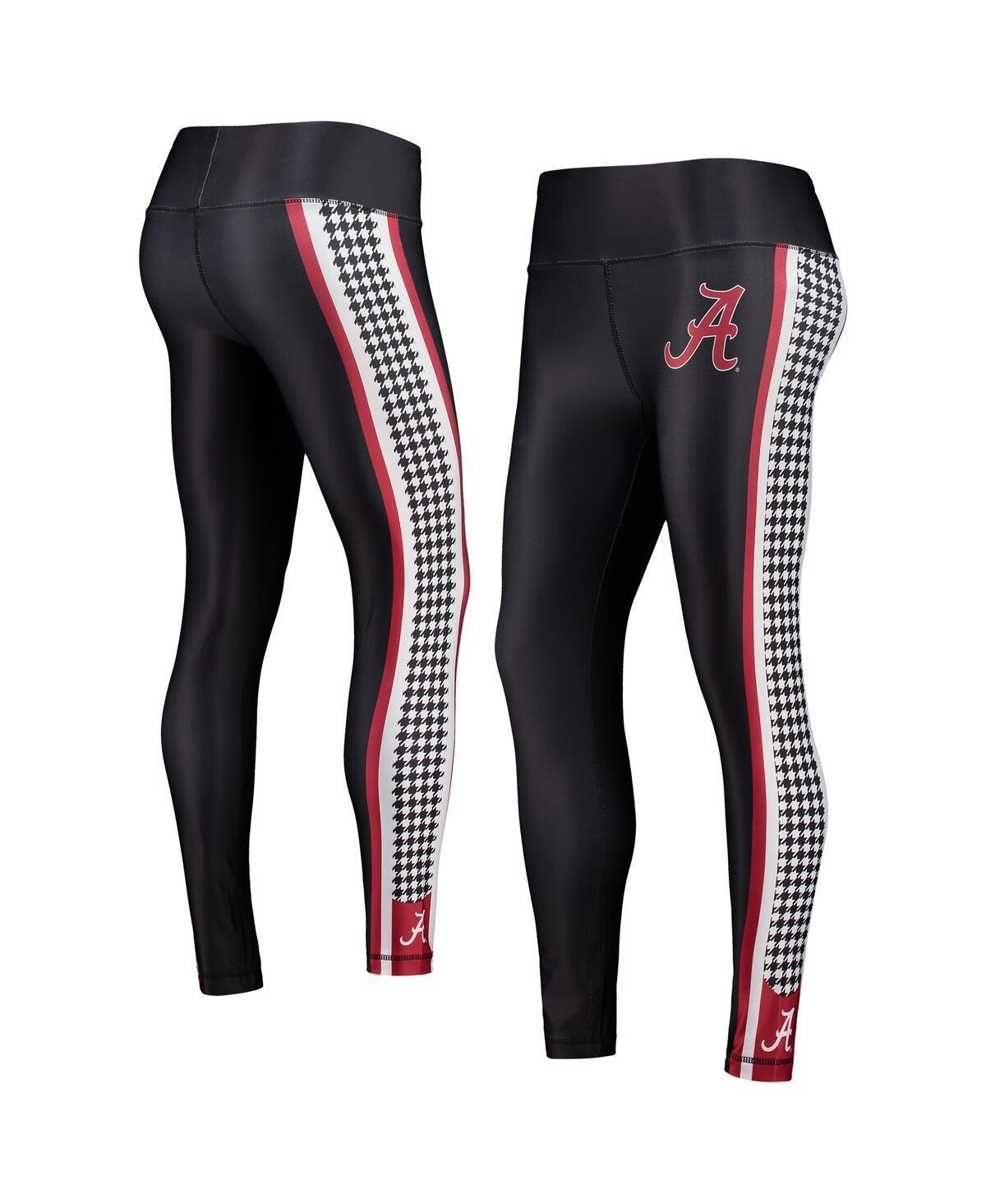 Womens Black Alabama Crimson Tide Dormer Knit Leggings Product Image