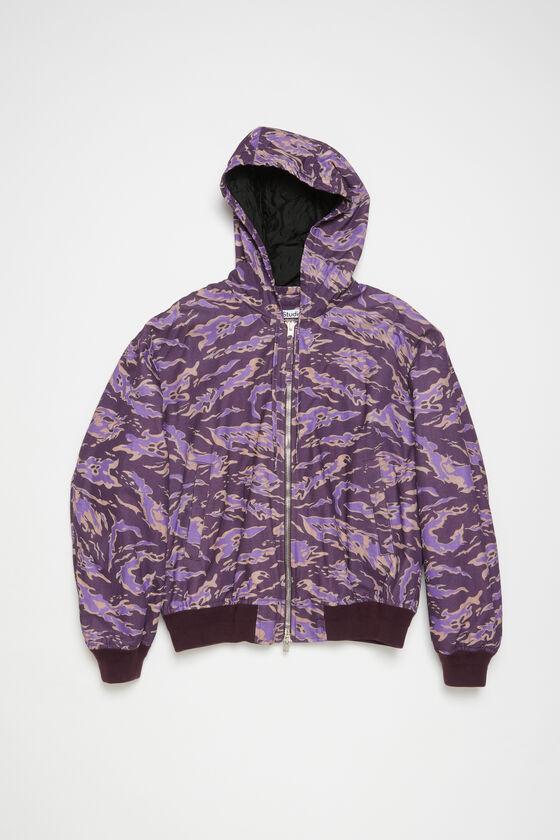 Hooded padded jacket Product Image