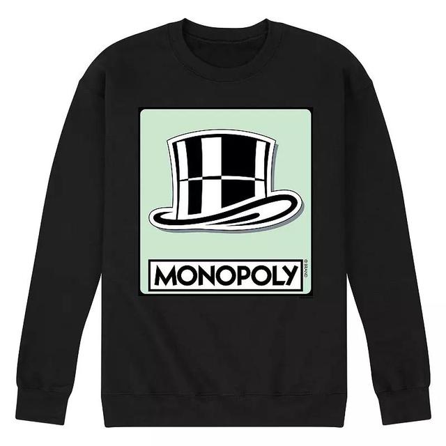 Mens Monopoly Hat Token Fleece Sweatshirt Product Image