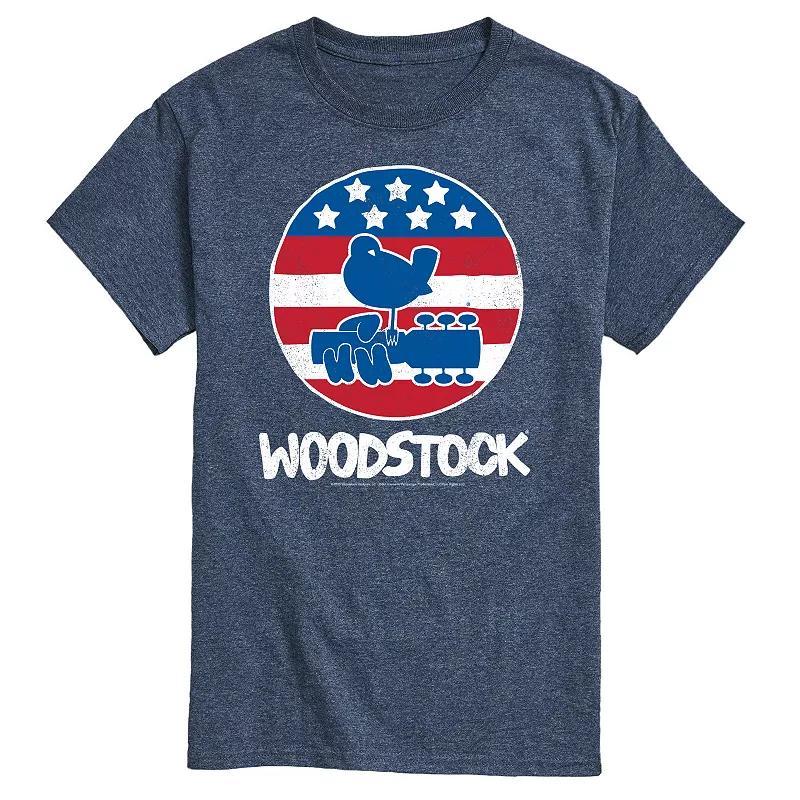 Mens Woodstock Americana Graphic Tee Product Image