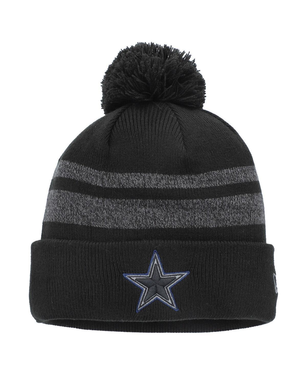 Mens New Era Dallas Cowboys Dispatch Cuffed Knit Hat with Pom Product Image