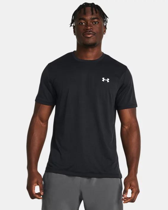 Under Armour Mens Under Armour Launch Short Sleeve T-Shirt - Mens White/White Product Image