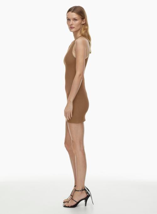 sculpt knit racer mini dress Product Image