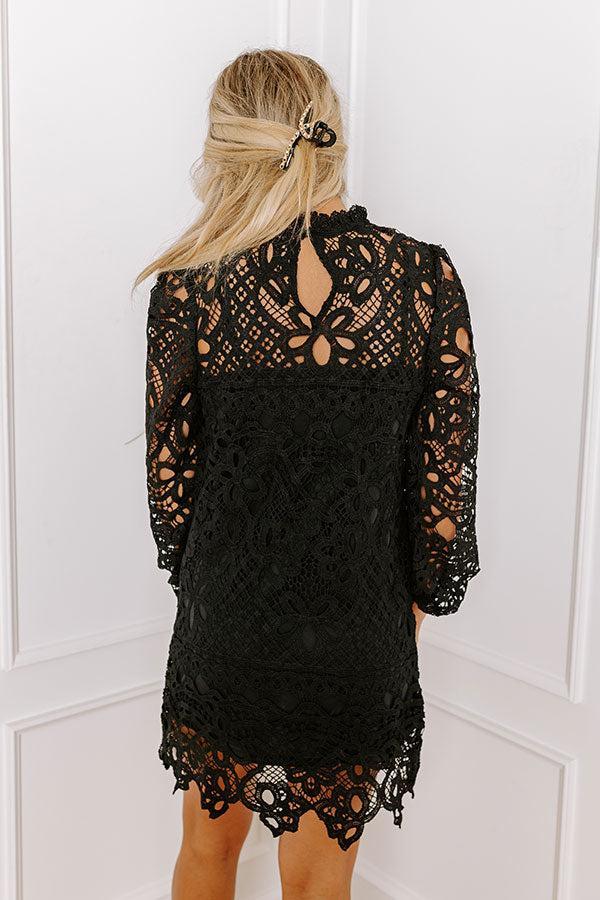 Delicate Daze Lace Mini Dress Product Image