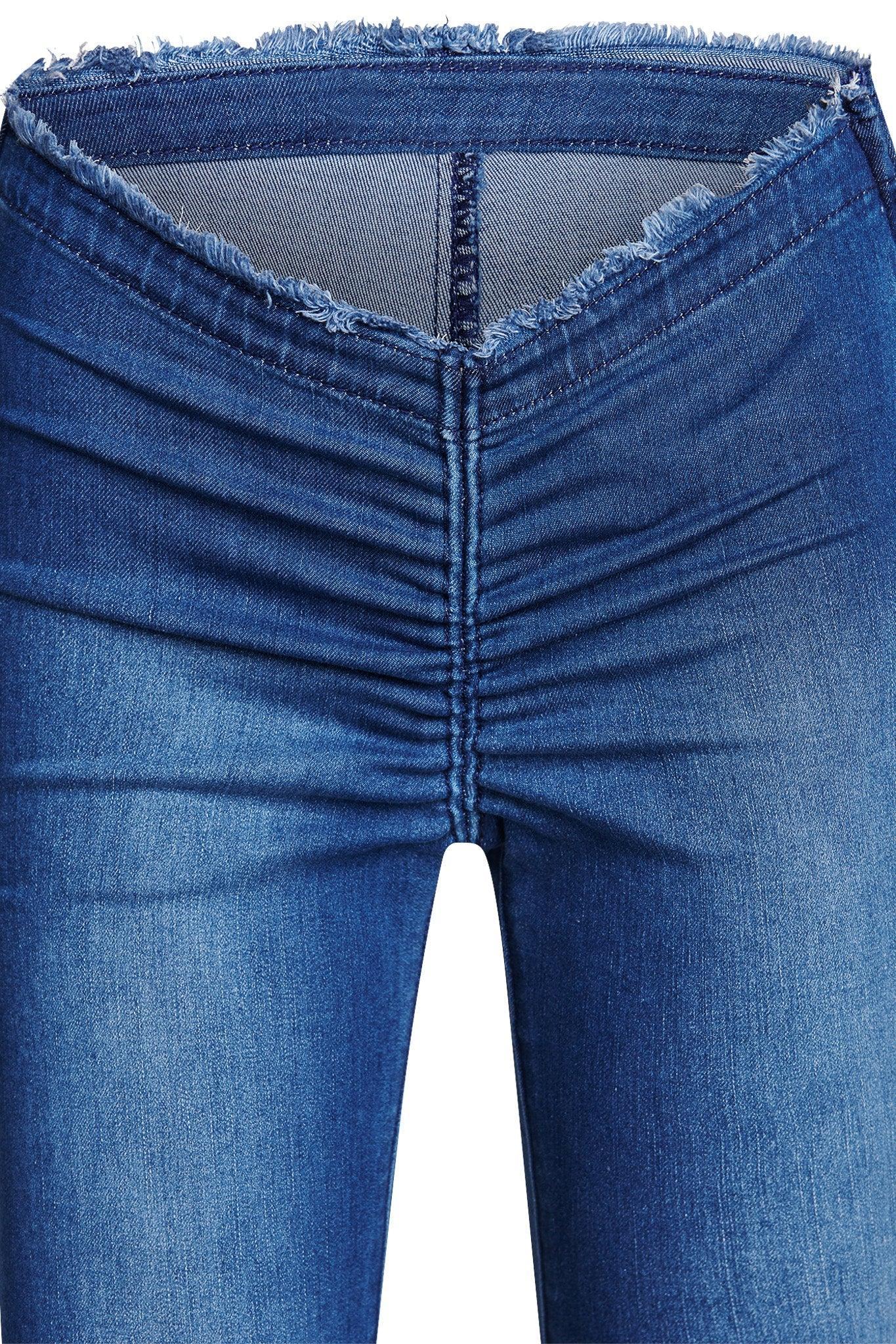 NEAVAH DENIM PANT - DENIM BLUE Product Image