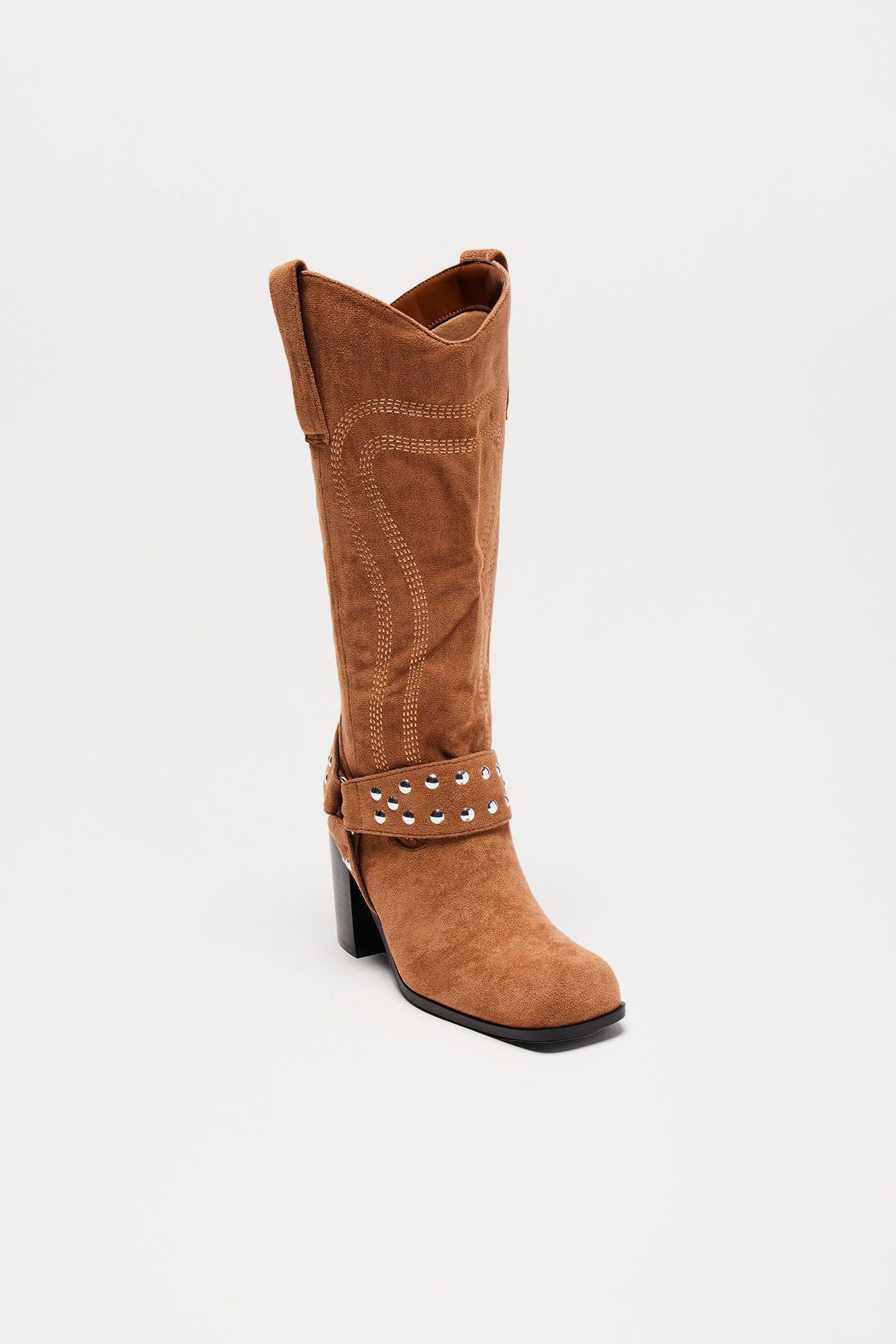 Free Riders Cowboy Boots - Brown Product Image