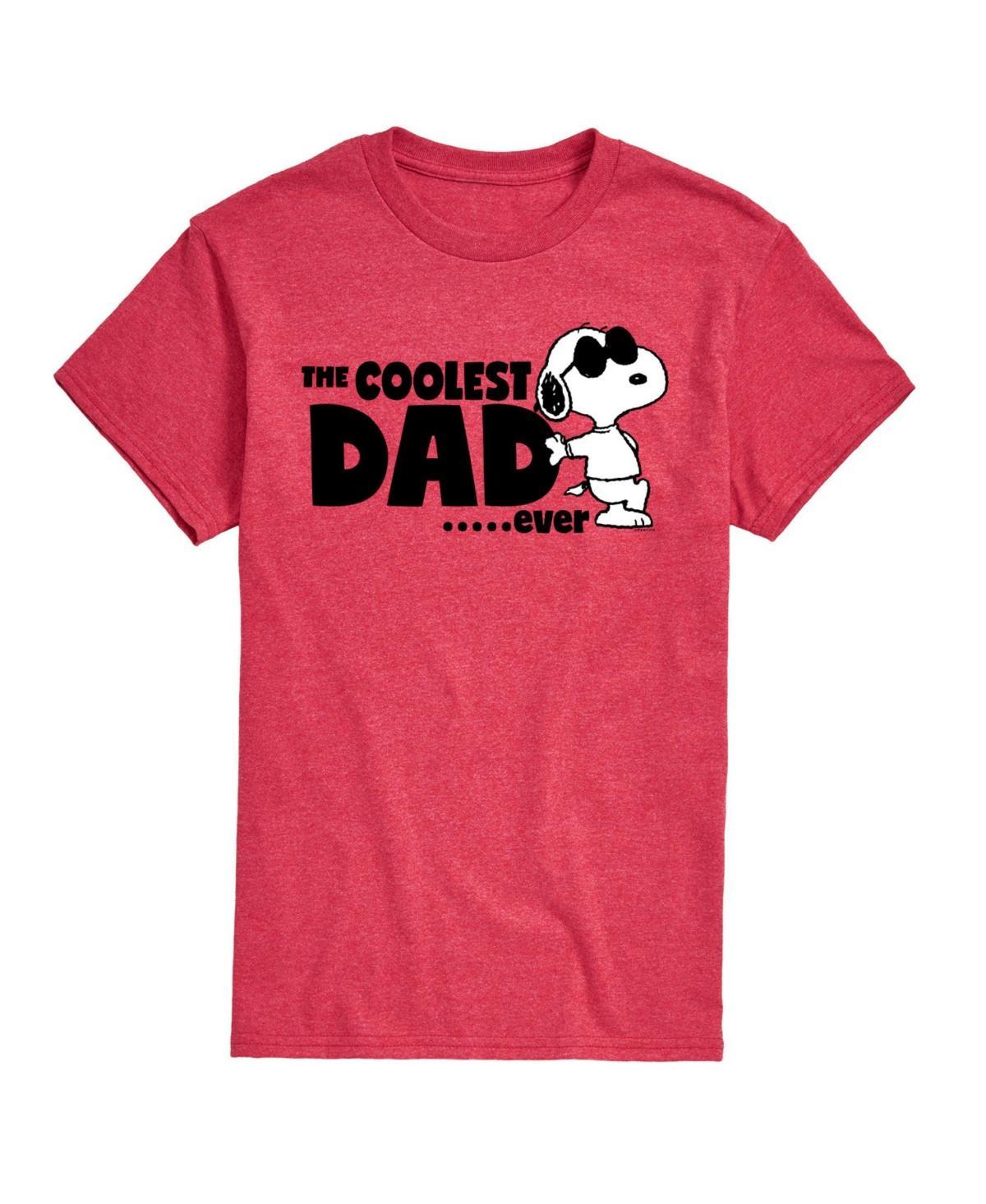 Hybrid Apparel Peanuts Dad Mens Short Sleeve Tee Product Image