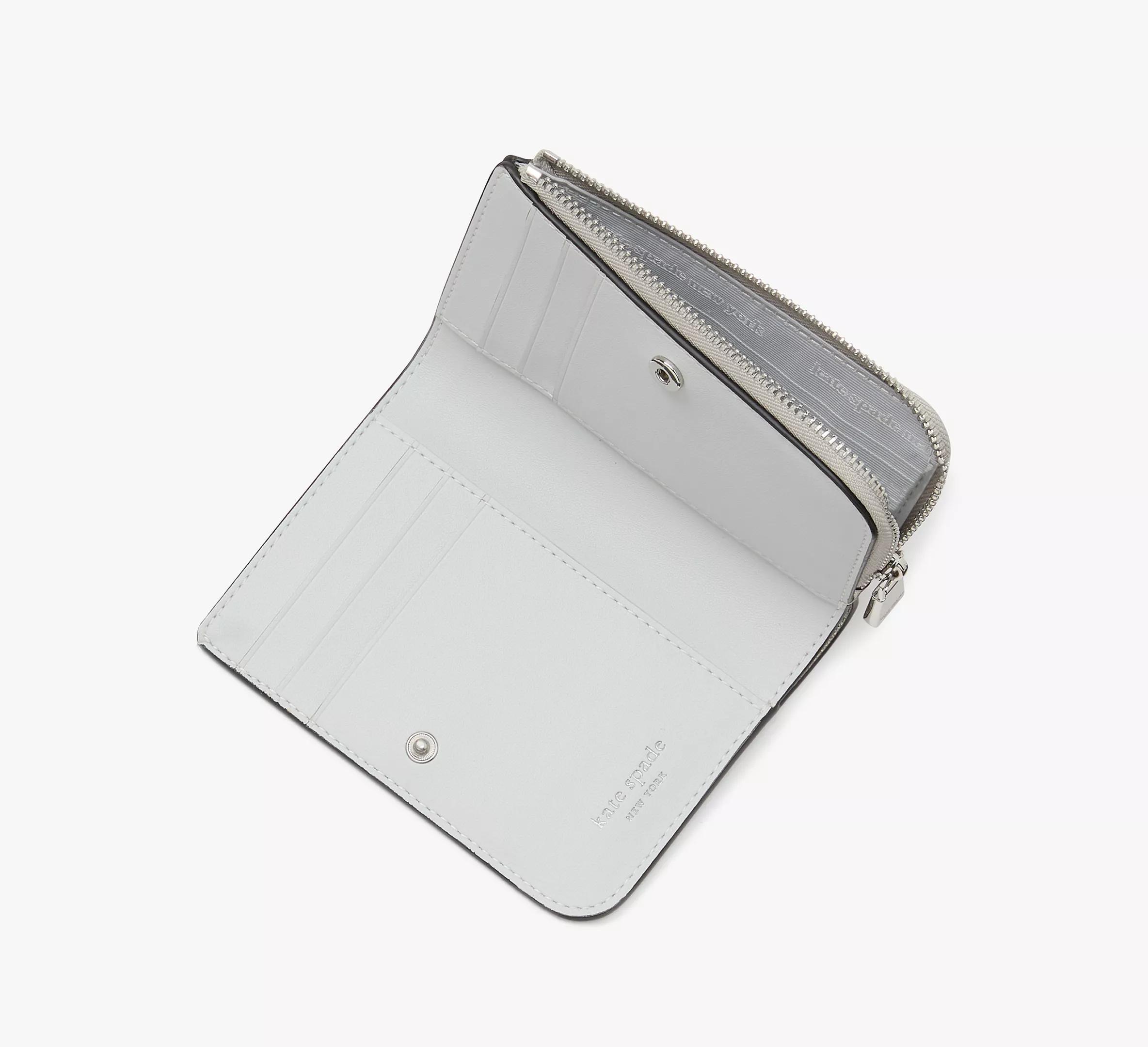 Ava Metallic Zip Bifold Wallet Product Image