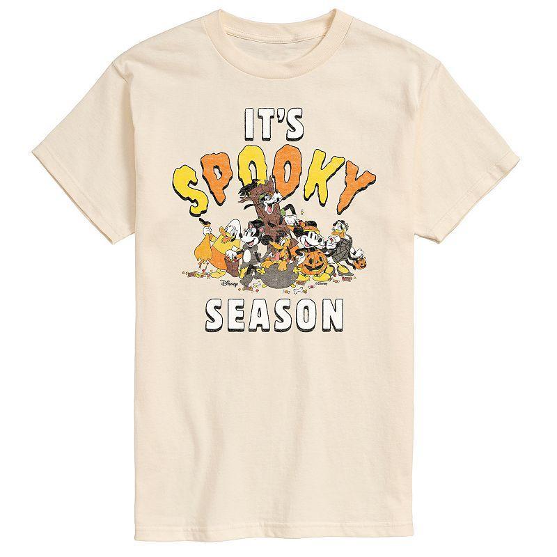 Disney Mens Its Spooky Season Tee Beige Product Image