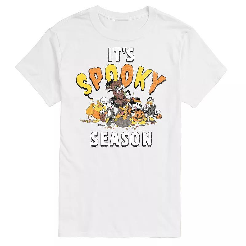 Disney Mens Its Spooky Season Tee Beige Product Image