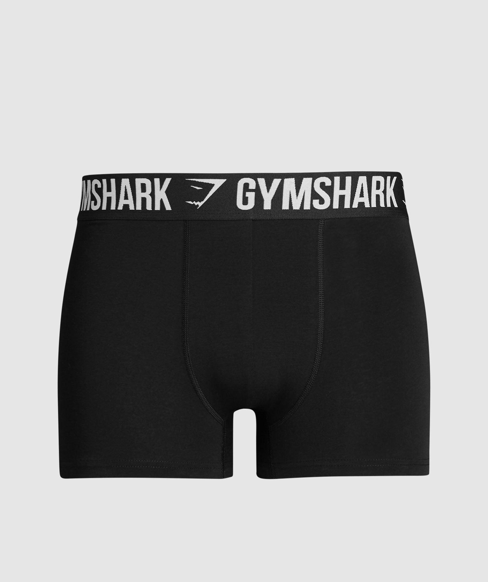 Gymshark Boxer Brief - Black Male Product Image