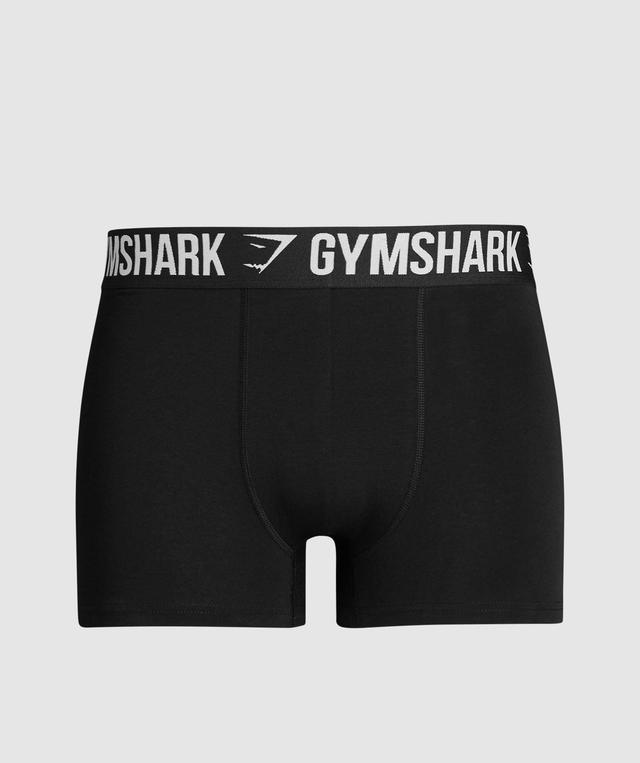 Gymshark Boxer Brief - Black Male Product Image