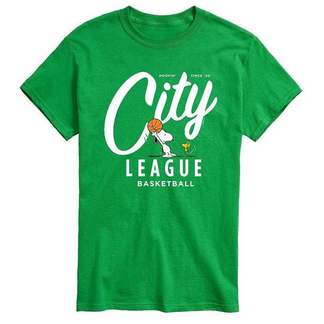 Big & Tall Peanuts City League Tee, Mens Product Image