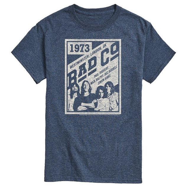 Mens Bad Company Poster Tee Med Blue Product Image