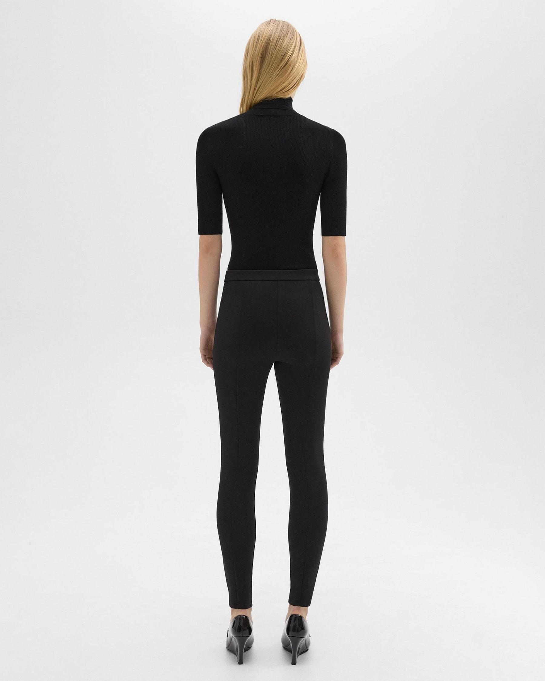 Skinny Pant in Compact Knit Jersey Product Image