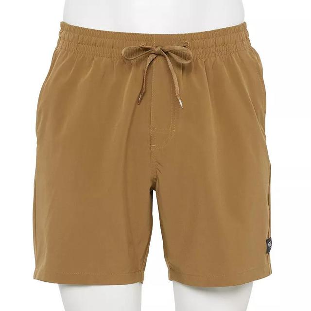 Mens Vans E Waist Vanphibian Shorts Brown Product Image