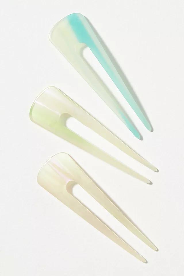 Bindya Iridescent Hair Pins, Set of 3 Product Image