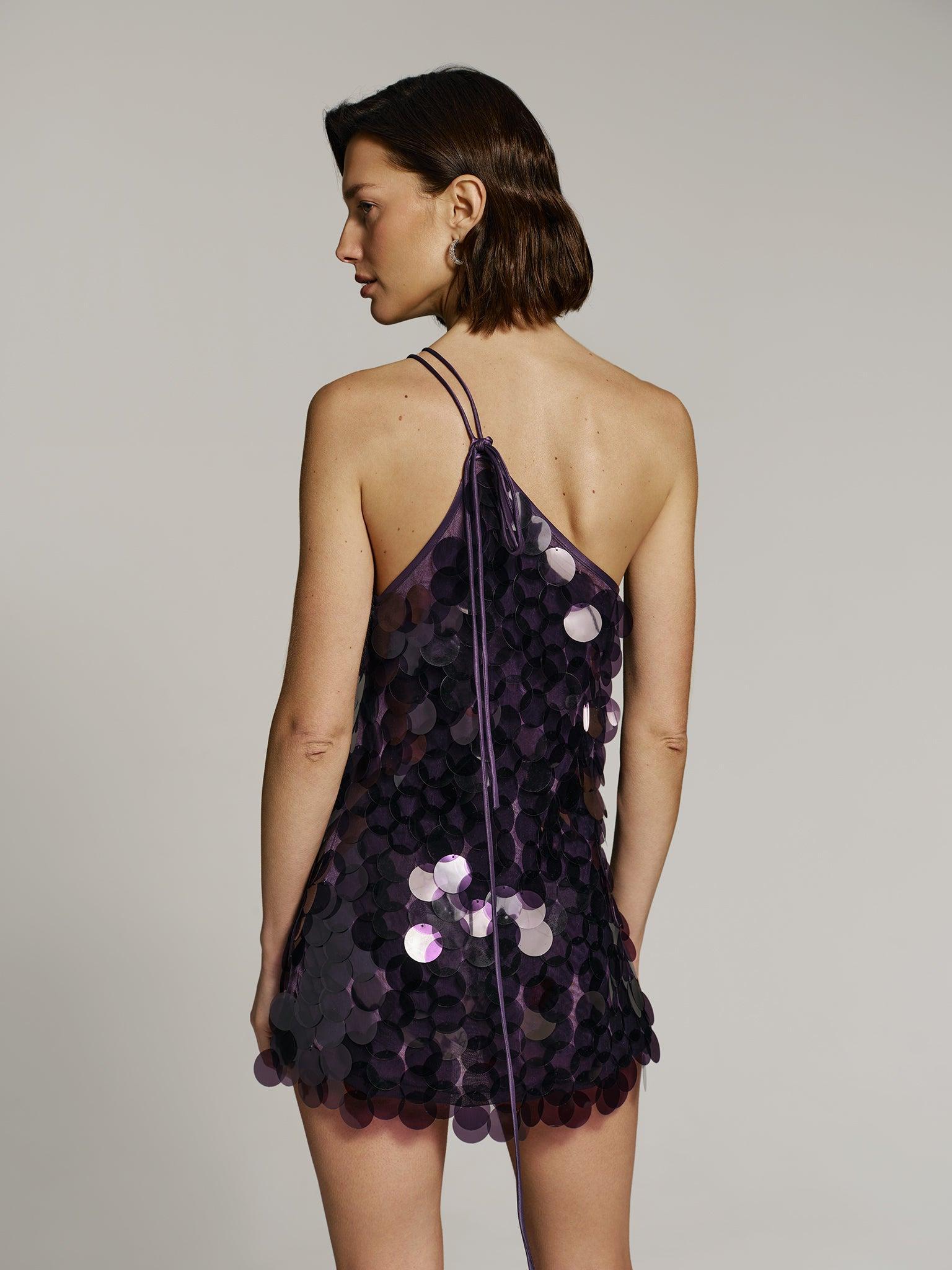 Twine dress in Purple Product Image