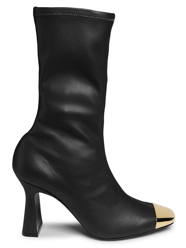 Womens Ellia 90MM Metal Toe-Cap Booties Product Image