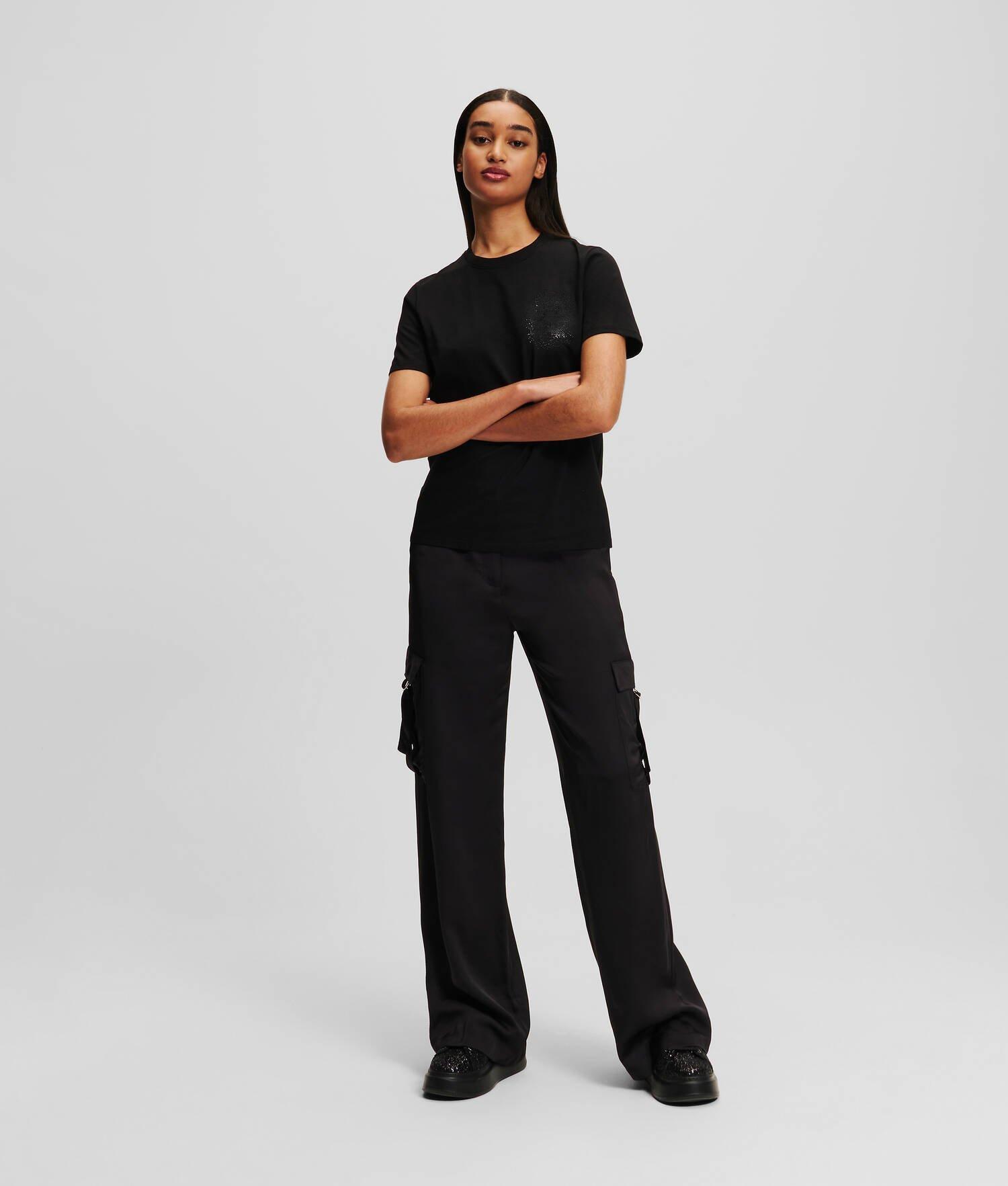 SATIN CARGO PANTS product image