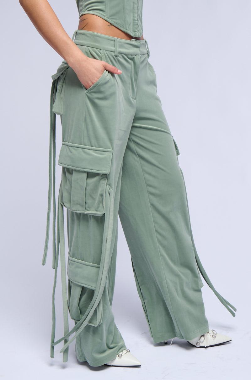 OLIVIA WIDE LEG CARGO PANTS Product Image