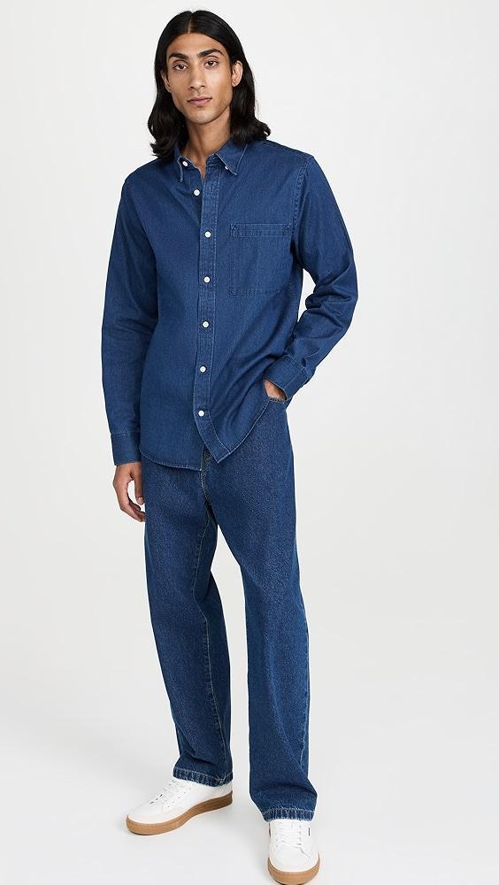 NN07 Cohen Chambray Shirt | Shopbop Product Image