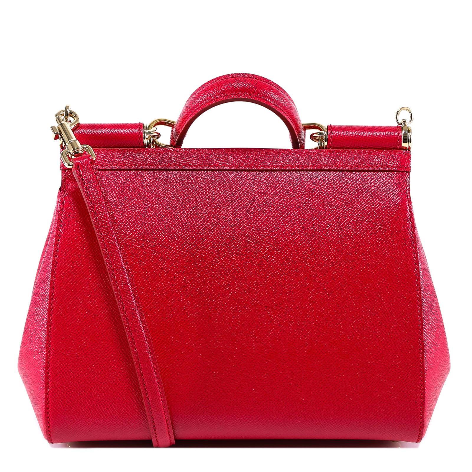 Sicily Handbag In Red Product Image