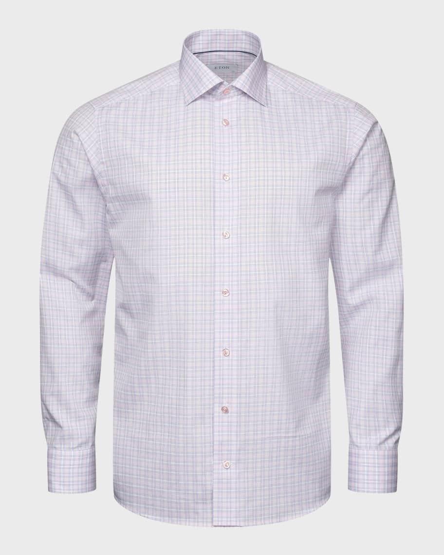 Men's Contemporary Fit Check Shirt Product Image