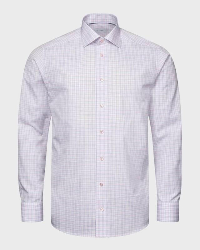 Men's Contemporary Fit Check Shirt Product Image