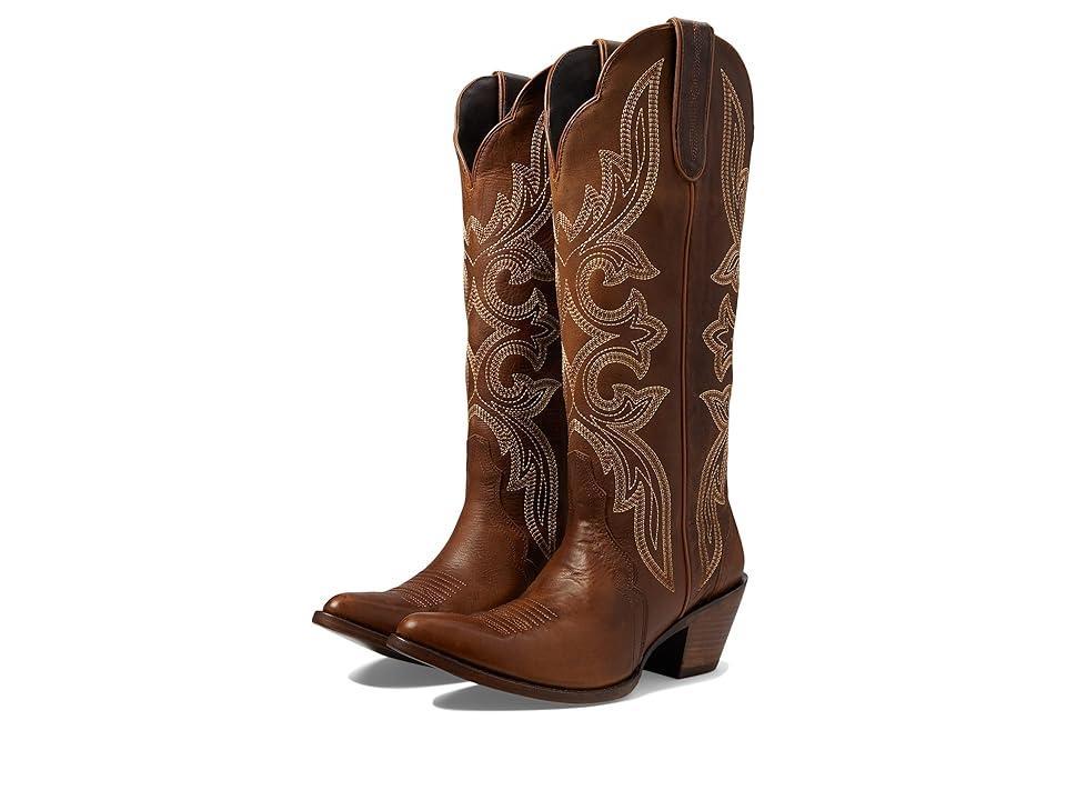 Ariat Belinda StretchFit Western Boot (Chic Brown) Women's Shoes Product Image