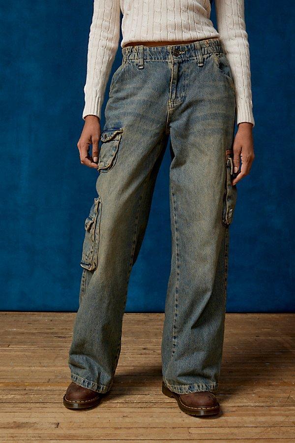 BDG Y2k Wide-Leg Pocket Jean Womens at Urban Outfitters Product Image