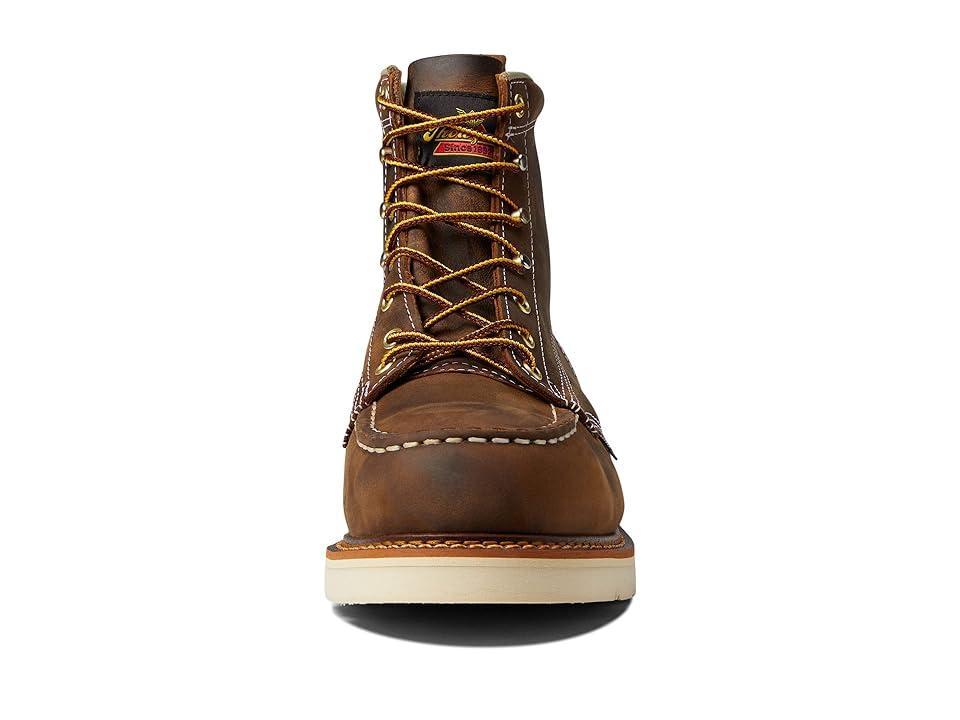 Thorogood American Heritage 6 Moc Toe Safety (Crazy Horse) Men's Shoes Product Image