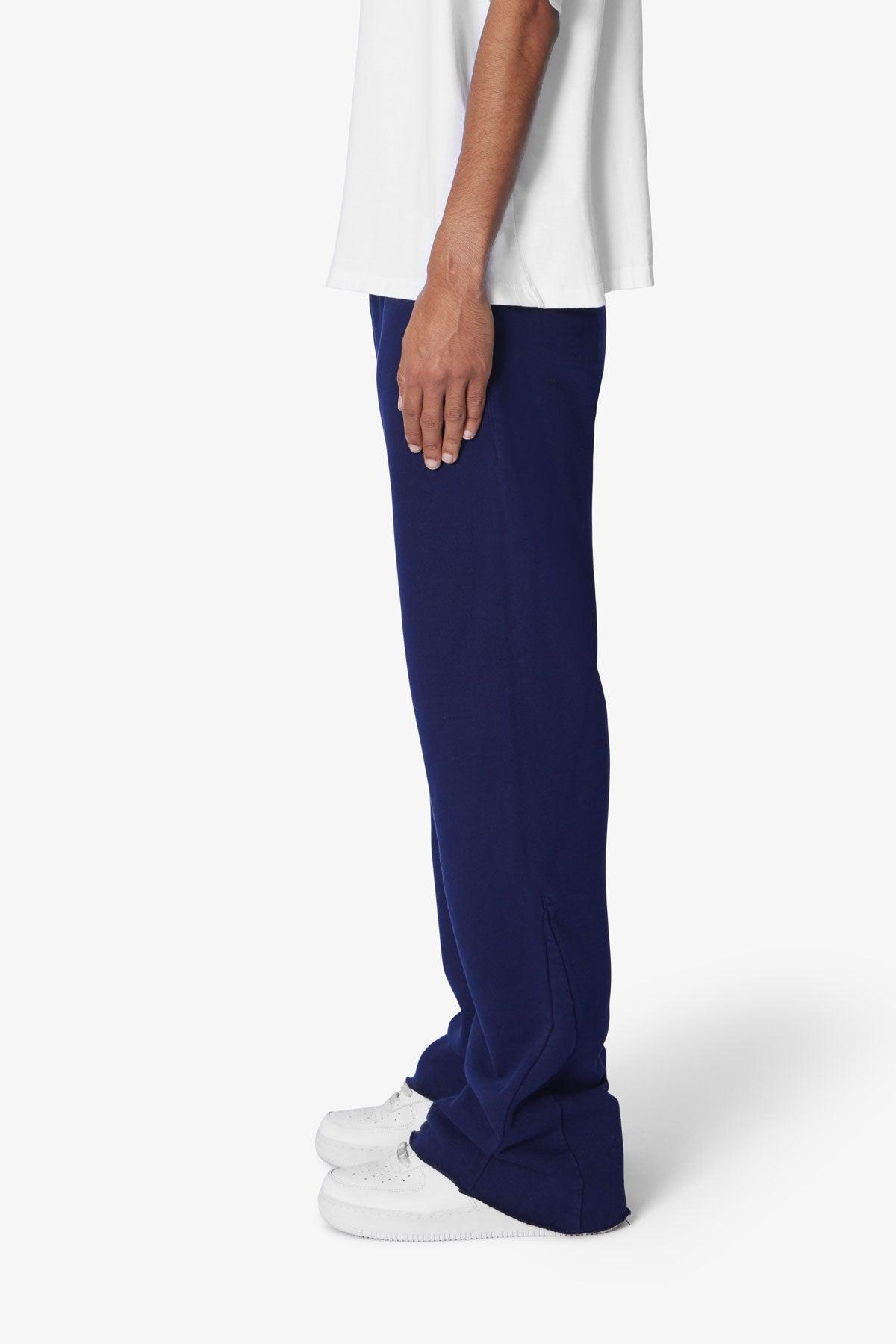 Heavy Every Day Bootcut Sweatpants - Navy Product Image