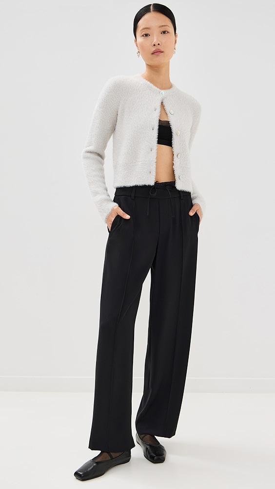 Vince Mid Rise Double Waistband Drawstring Pants | Shopbop Product Image