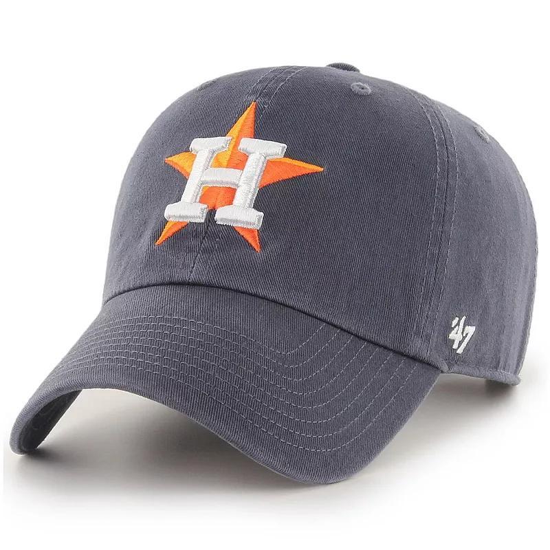 Mens 47 Houston Astros Heritage Clean Up Adjustable Hat, Blue Product Image